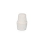 Edm Prensacables 2x1,5cm Blanco, Rosca métrica 10