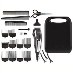 Wahl 9243-2616 Cortapelos Home Pro Kit - Tondeuse Cheveux Professionnelle - Précision 3-25mm - Couteaux Auto-Aiguisants - Moteur Puissant