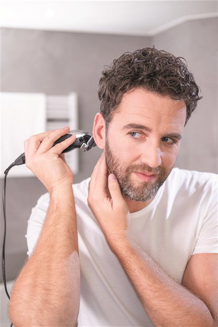 Wahl 9243-2616 Cortapelos Home Pro Kit - Tondeuse Cheveux Professionnelle - Précision 3-25mm - Couteaux Auto-Aiguisants - Moteur Puissant
