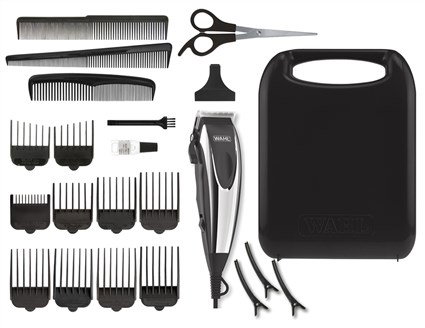 Wahl 9243-2616 Cortapelos Home Pro Kit - Tondeuse Cheveux Professionnelle - Précision 3-25mm - Couteaux Auto-Aiguisants - Moteur Puissant