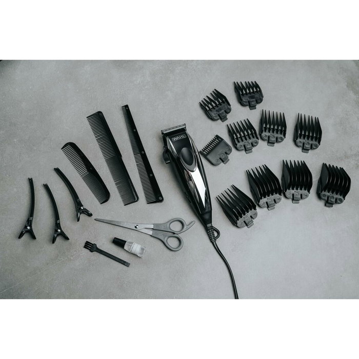 Wahl Home Pro Kit de tondeuse à cheveux sur secteur Noir et Gris