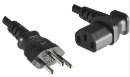 MicroConnect Cordon d'alimentation suisse (Type J) - C13 coudé, 1,8 m