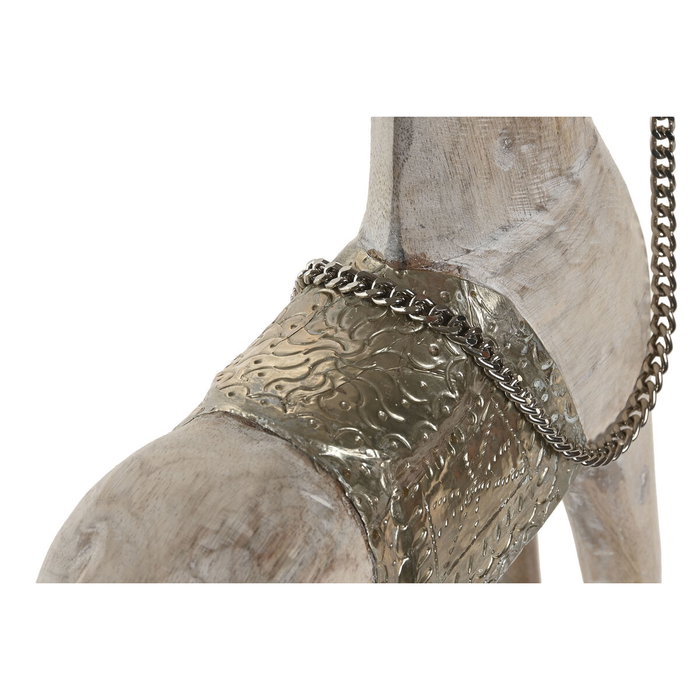 Home ESPRIT Figurine Décorative Cheval Naturel
