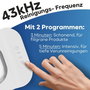 Proficare PC-USR 3120 Nettoyeur à ultrasons blanc