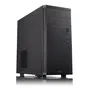 Fractal Design Boîtier PC Core 1100 FD-CA-CORE-1100-BL - Noir - Format Micro ATX et Mini ITX - USB 3.0 - Ventilateur 120mm Inclus