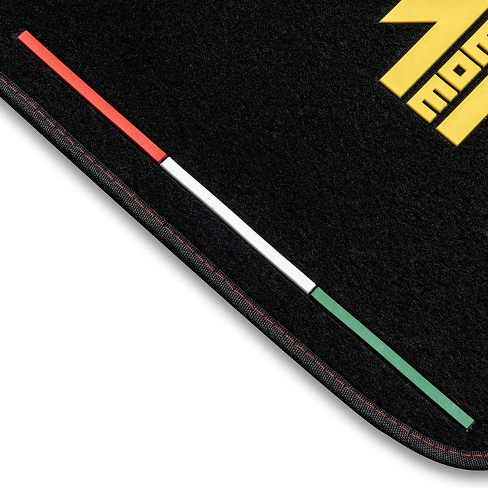 Momo MOMLCM4ITBK Ensemble 4 Tapis Universels Voiture Polyester Noir Momo MOMLCM4ITBK Ensemble 4 Tapis Universels Voiture Polyester Noir