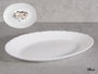 Vivalto Bandeja Classique Opal Blanc 25x19x2 cm Verre (Set de 24)