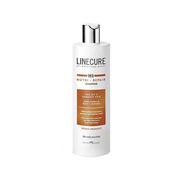 Hipertin Shampooing Nutri-Repair Linecure 300 mL - Formule Vegan pour Cheveux Secs et Abîmés, Hydratation, Brillant, Facilite le Coiffage Hipertin Shampooing Nutri-Repair Linecure 300 mL - Formule Vegan pour Cheveux Secs et Abîmés, Hydratation, Brillant, Facilite le Coiffage
