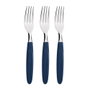 Tramontina Fourchette de table Ipanema bleu 19,1 cm, 3 pièces