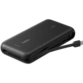 Belkin - Batterie externe portable 20000 mAh / 20K - 30W - Compatible Nintendo Switch 2 - Charge rapide USB-C intégré - Noir
