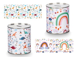 PINCELLO Assortiment de 12 pinces à linge en métal motifs enfantins