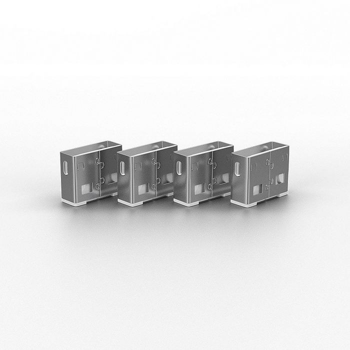 Lindy Bloqueur de port USB Pack de 4 - Blanc - Bloqueur physique pour port USB Type A avec clé de sécurité Lindy Bloqueur de port USB Pack de 4 - Blanc - Bloqueur physique pour port USB Type A avec clé de sécurité