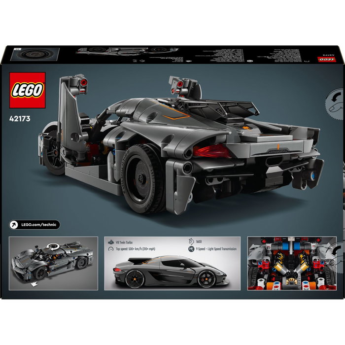 LEGO Technic Koenigsegg Jesko Absolut Hypercar Grise LEGO Technic Koenigsegg Jesko Absolut Hypercar Grise
