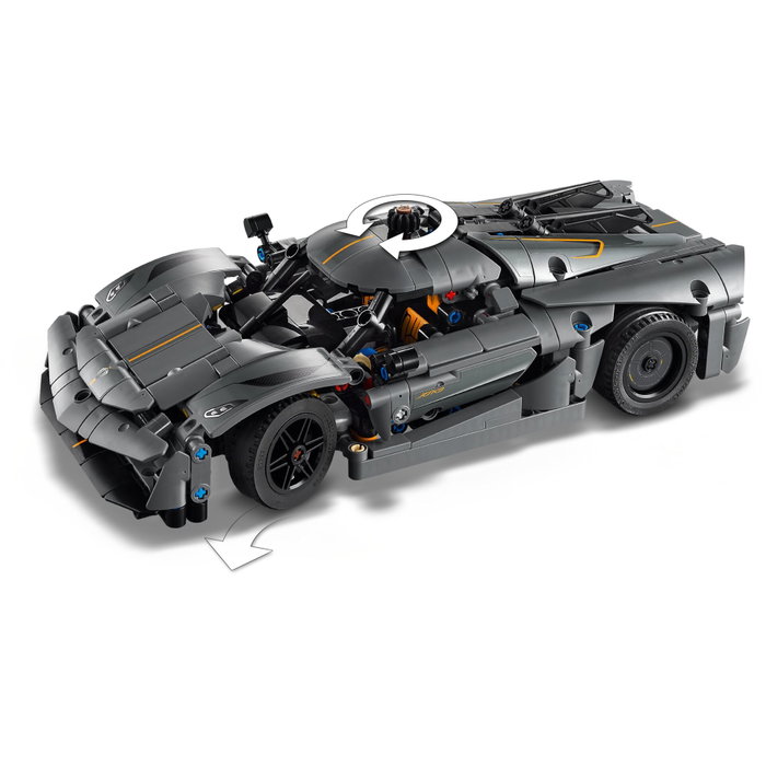 LEGO Technic Koenigsegg Jesko Absolut Hypercar Grise LEGO Technic Koenigsegg Jesko Absolut Hypercar Grise