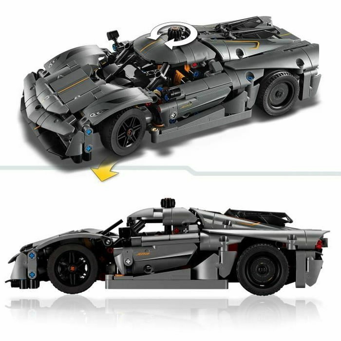 LEGO Technic Koenigsegg Jesko Absolut grise (42173)