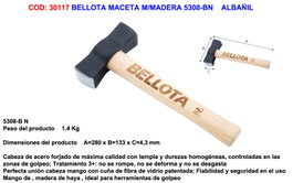 BELLOTA Maceta en bois 5308-BN
