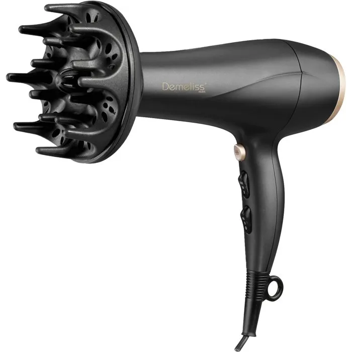 Saint Algue Ultra Series Sèche-cheveux Noir avec Diffuseur Saint Algue Ultra Series Sèche-cheveux Noir avec Diffuseur