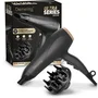 Saint Algue Ultra Series Sèche-cheveux Noir avec Diffuseur