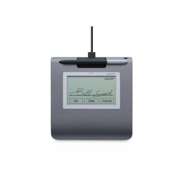 Wacom STU-430 Tablette de Signature Numérique USB - Zone Active 96x60 mm - Niveaux de Pression 1024 - Gris