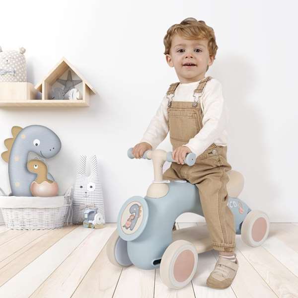 Decuevas Mi Primer Correpasillos Coco - Correpasillos enfant avec roues en caoutchouc et câble de remorquage - Dimensions : 60 x 27 x 42 cm