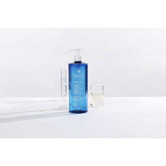 Rilastil XEROLACT Gel nettoyant doux et protecteur pack de 2 x 750 ml