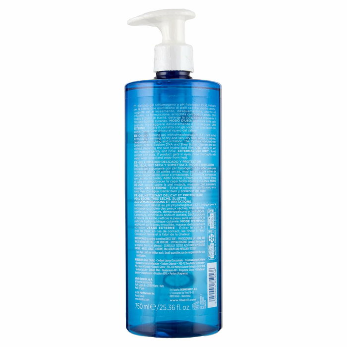 Rilastil XEROLACT Gel nettoyant doux et protecteur pack de 2 x 750 ml