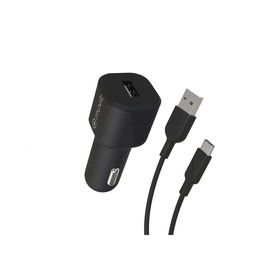 Chargeur de voiture électrique Muvit 1,2 m Noir