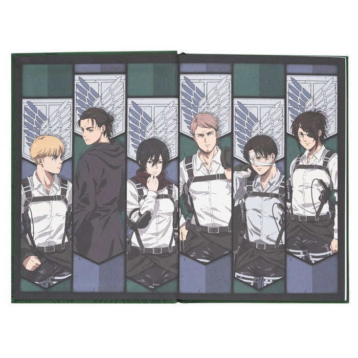 ERIK Cuaderno premium A5 Attack on Titan ERIK Cuaderno premium A5 Attack on Titan