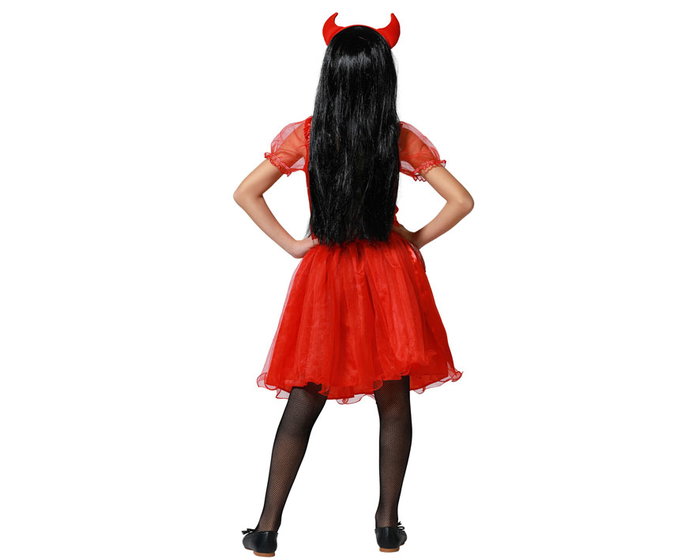 BigBuy Carnival Déguisement Diablesse Démon Rouge pour Enfant 5-6 Ans BigBuy Carnival Déguisement Diablesse Démon Rouge pour Enfant 5-6 Ans