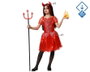 BigBuy Carnival Déguisement Diablesse Démon Rouge pour Enfant 5-6 Ans