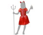 BigBuy Carnival Déguisement Diablesse Démon Rouge pour Enfant 5-6 Ans