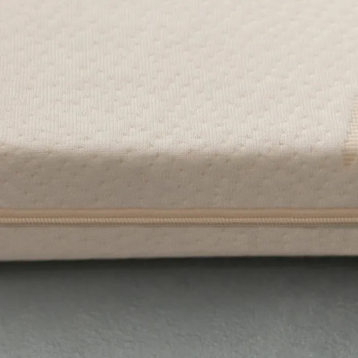 Dodo Surmatelas Dodo Le Végétal - Déhoussable avec Fermeture à Glissière, 140 x 190 cm - Mousse Viscoélastique, 3 cm d'Épaisseur