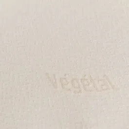 Dodo Surmatelas Dodo Le Végétal - Déhoussable avec Fermeture à Glissière, 140 x 190 cm - Mousse Viscoélastique, 3 cm d'Épaisseur