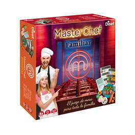 Diset - Master Chef 46209 - Jeu de société familial MasterChef basé sur l'émission de télévision - Niveaux de difficulté ajustables - Version espagnole