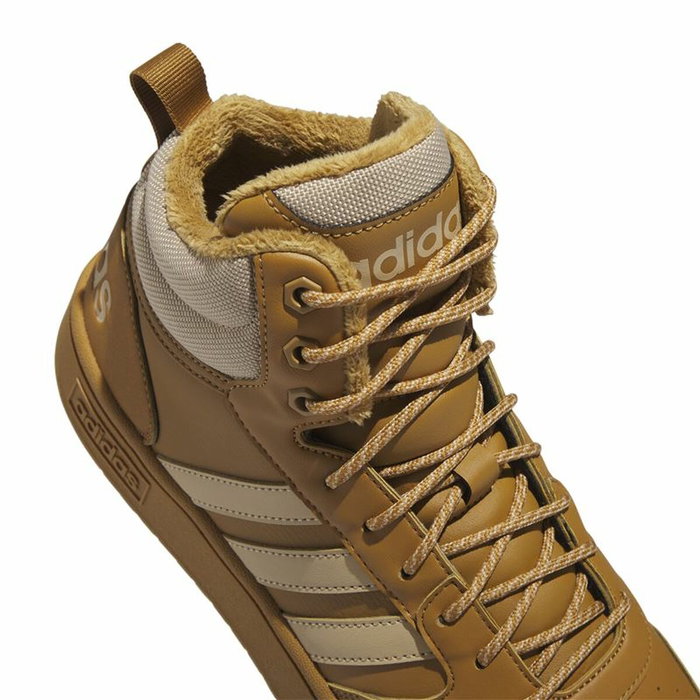 Chaussures casual homme Adidas Hoops 3.0 Mid Wtr Doré