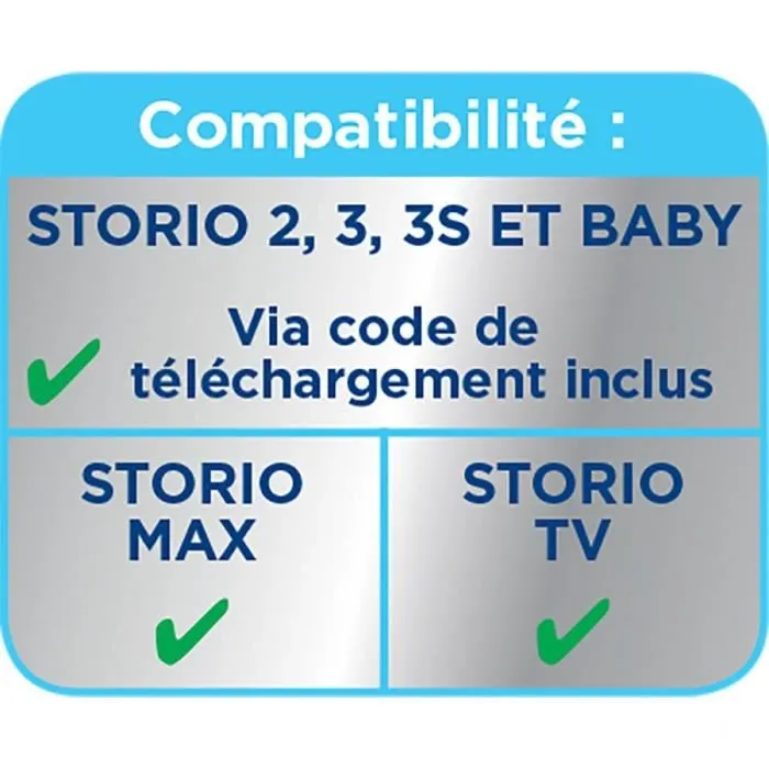 VTECH - Storio - Jeu Éducatif Peppa Pig - Version Française - Pour Enfants 3 à 6 Ans - Compatible Toutes Tablettes Storio