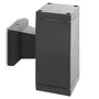 Aria Applique Murale Extérieure IP65 (Sans Lampe) E27 Ø65mm Gris HO-WLIP65-E27-65-106