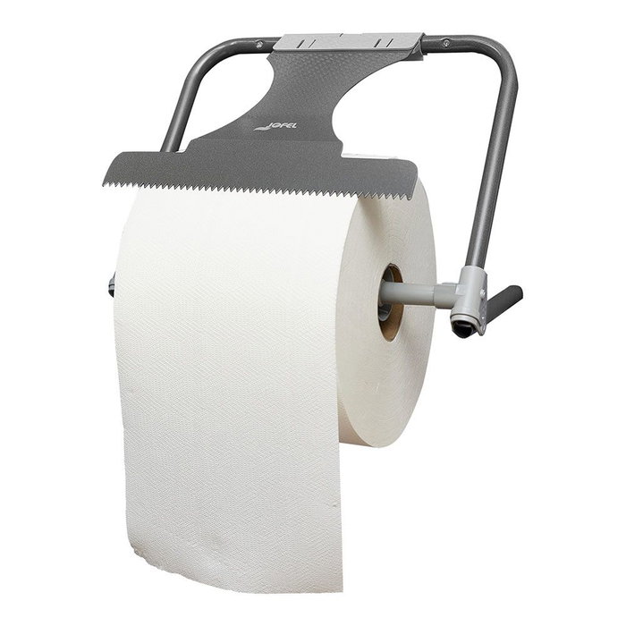 Jofel Porte-bobine mural pour 1 bobine industrielle, acier époxy, 41,6 x 28,5 x 43,5 cm Jofel Porte-bobine mural pour 1 bobine industrielle, acier époxy, 41,6 x 28,5 x 43,5 cm
