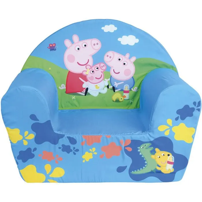 Fun House Fauteuil club enfant Peppa Pig Georges et Evie Fun House Fauteuil club enfant Peppa Pig Georges et Evie