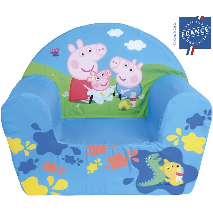 Fun House Fauteuil club enfant Peppa Pig Georges et Evie Fun House Fauteuil club enfant Peppa Pig Georges et Evie
