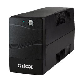 Nilox SAI Line Interactive 1200 VA 840 W, AVR, 2 Prises, USB, Protection PC