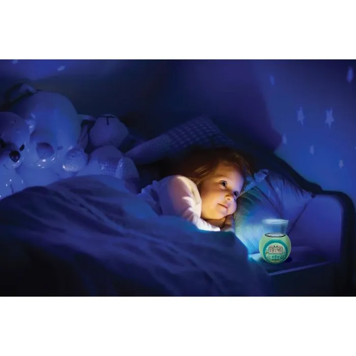 Lexibook Star Wars Réveil-Projecteur Lumineux avec Alarme, Snooz, Veilleuse et Minuterie LCD