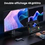 UGREEN Hub USB-C 7 en 1 - Gris