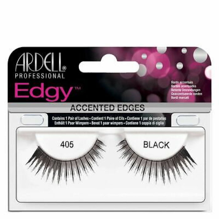 Ardell Faux cils Edgy Style 405 - Noir - Pour le maquillage des yeux Ardell Faux cils Edgy Style 405 - Noir - Pour le maquillage des yeux