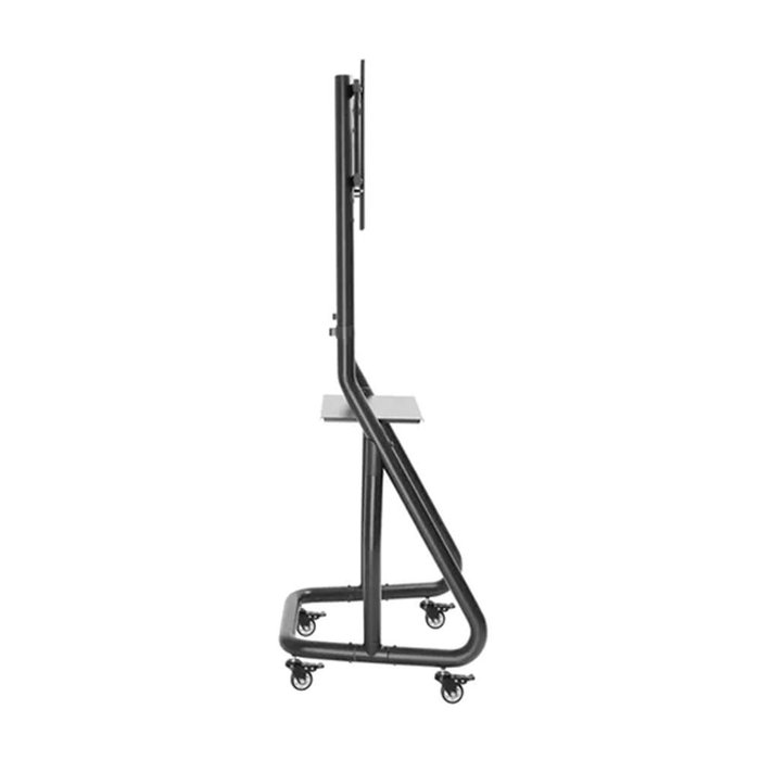 Equip Support Sol TV sur Roulettes avec Plateau 37-80 Pouces VESA 600x400 Charge 80kg Noir Aluminium Acier Equip Support Sol TV sur Roulettes avec Plateau 37-80 Pouces VESA 600x400 Charge 80kg Noir Aluminium Acier