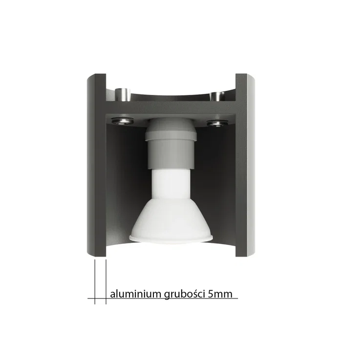 Orbis Applique murale ou plafonnier moderne cylindrique - Modèle SOL-SL.0566 en noir, gris ou blanc Orbis Applique murale ou plafonnier moderne cylindrique - Modèle SOL-SL.0566 en noir, gris ou blanc