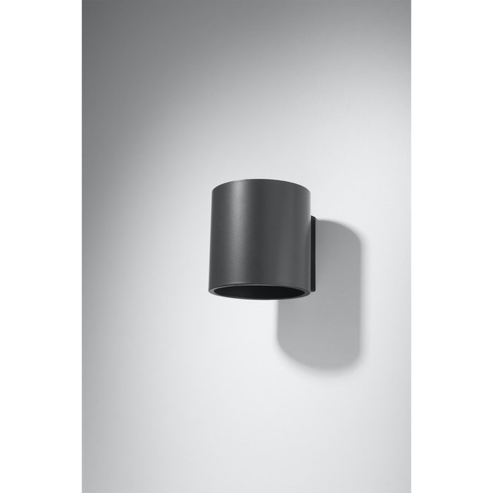 Orbis Applique Murale Cylindrique Moderne SOL-SL.0566 Noir Gris Blanc Béton Bois pour Salon Chambre Orbis Applique Murale Cylindrique Moderne SOL-SL.0566 Noir Gris Blanc Béton Bois pour Salon Chambre