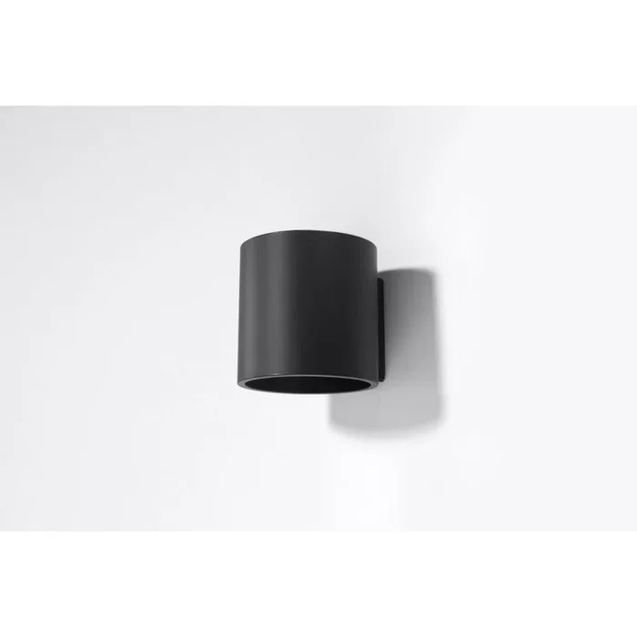 Orbis Applique murale ou plafonnier moderne cylindrique - Modèle SOL-SL.0566 en noir, gris ou blanc Orbis Applique murale ou plafonnier moderne cylindrique - Modèle SOL-SL.0566 en noir, gris ou blanc