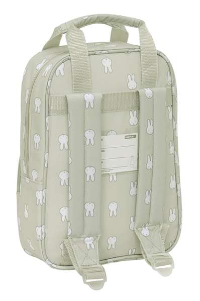 Safta Mochila Miffy modèle 'Niebla' - Sac à dos pour enfant avec poignées réglables et rembourrées, 20 x 28 x 8 cm