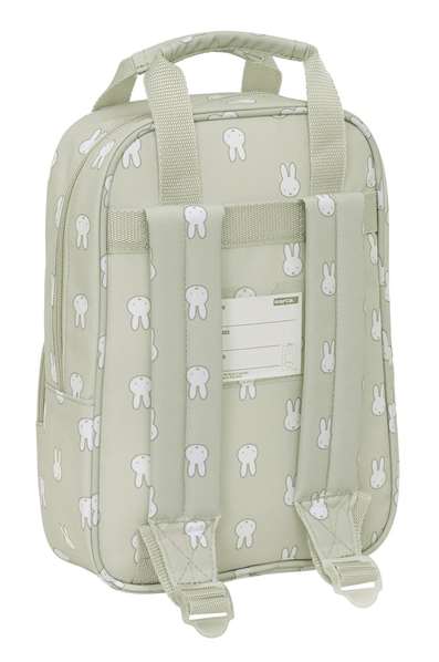 Safta Mochila Miffy modèle 'Niebla' - Sac à dos pour enfant avec poignées réglables et rembourrées, 20 x 28 x 8 cm